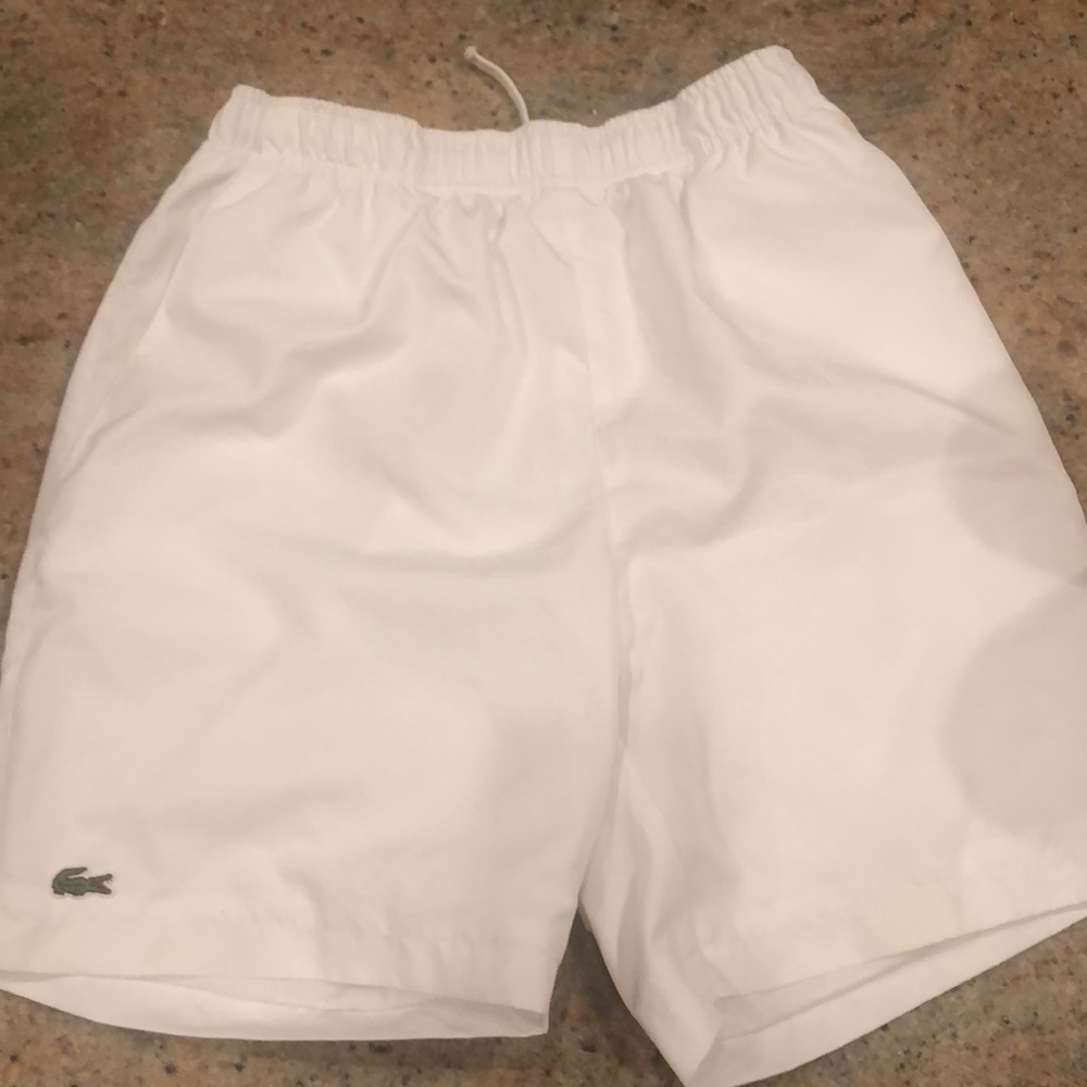 Lacoste tennis shorts